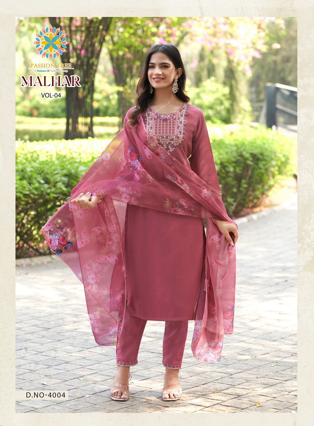 Malhar Vol 4 By Passion Tree Embroidery Readymade Suits Wholesale Online